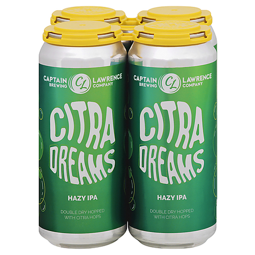 Captain Lawrence Citra Dreams Hazy IPA 16oz 4-Pack